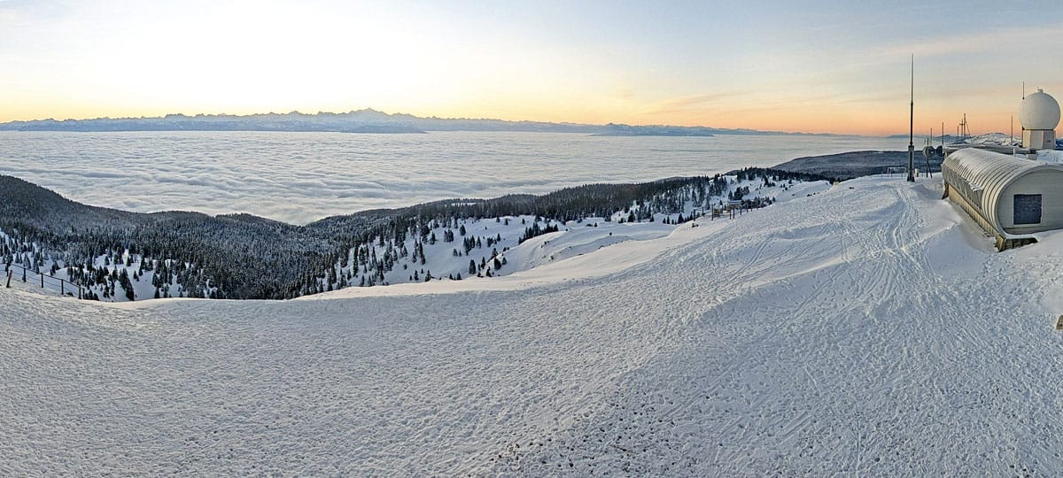 La Dôle aux Rousse, station de ski Suisse proche de la France