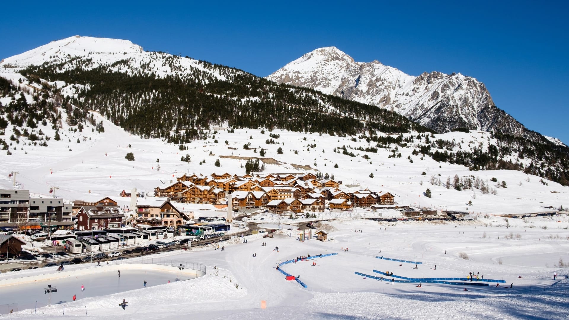 Station de Montegnèvre, la garantie neige des Alpes du Sud