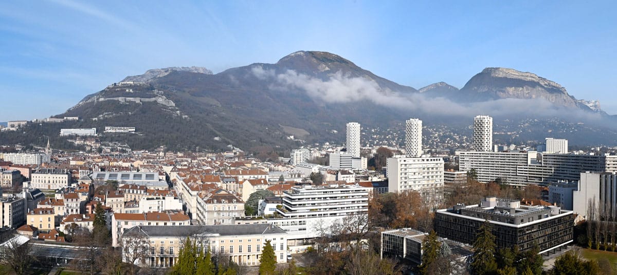 Grenoble en hiver