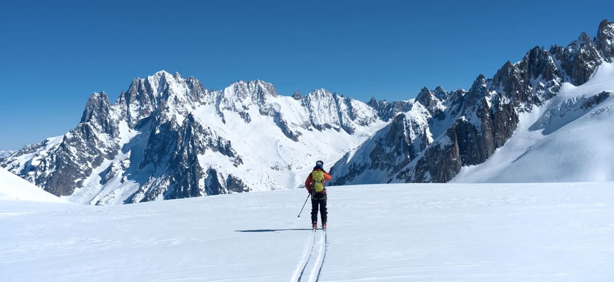 Ski hors pistes dans la Vallée Blanche par Christophe Adobe Stock