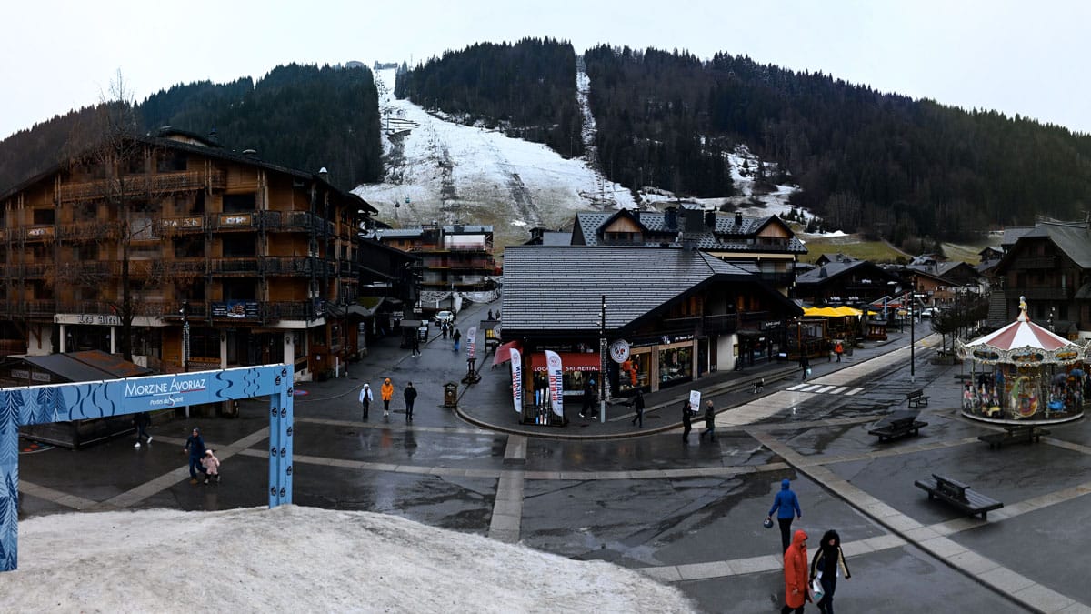 Morzine ce 2 janvier