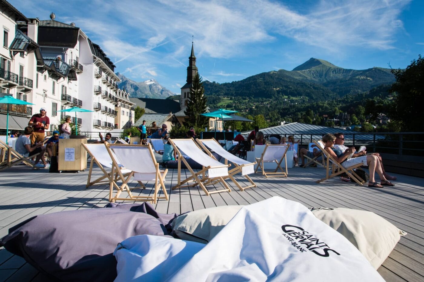 Station de montagne de Saint Gervais en été © Guillaume Borga