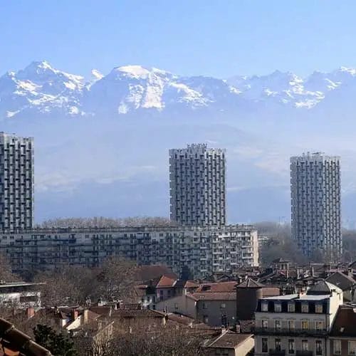 Grenoble en hiver