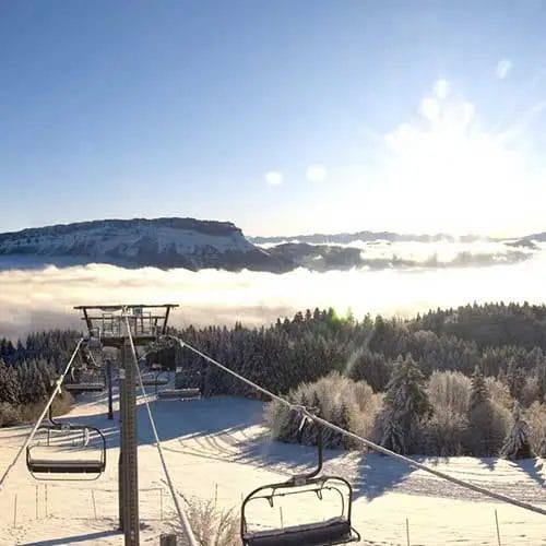 Webcam des pistes de ski de La Féclaz
