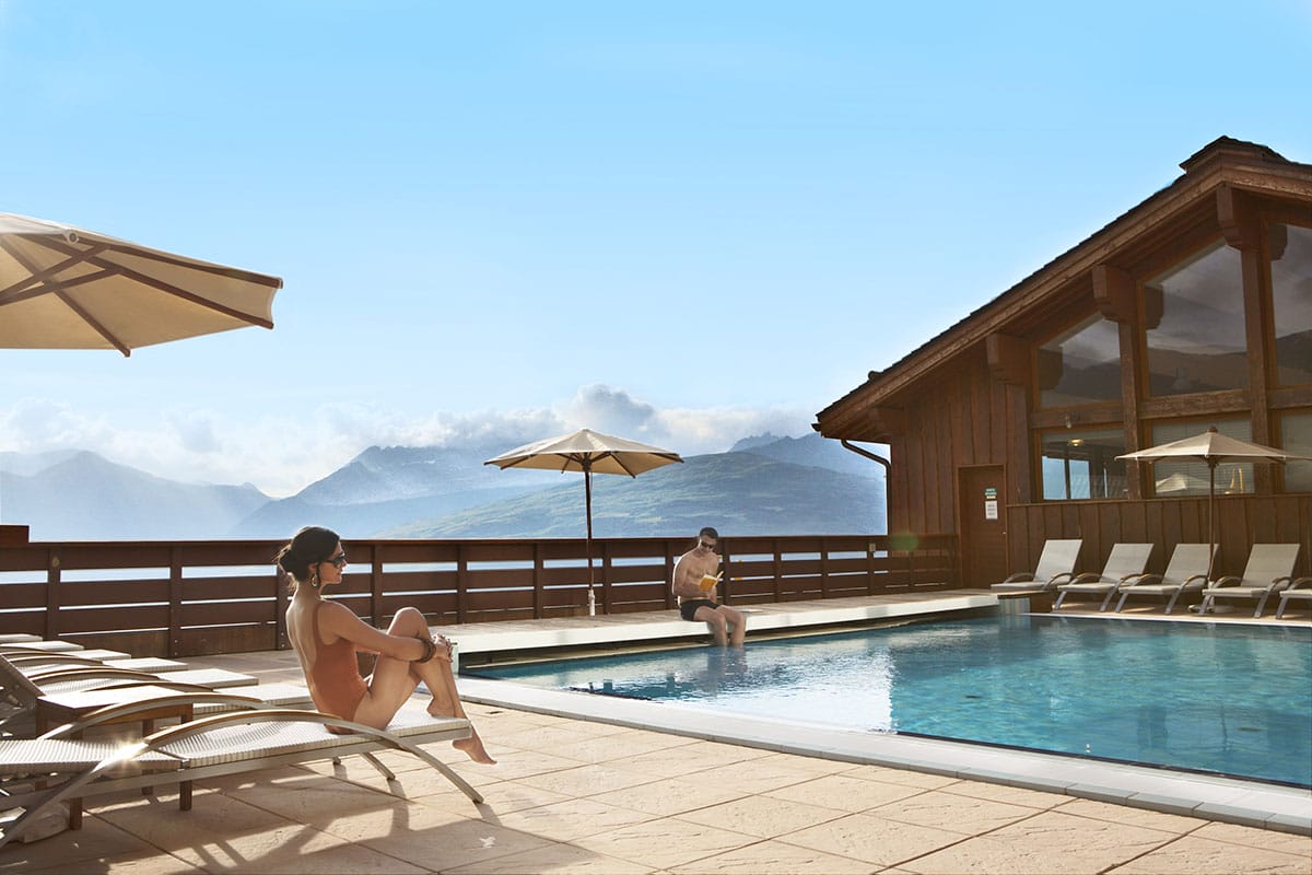 La piscine du tout compris de Peisey Vallandry