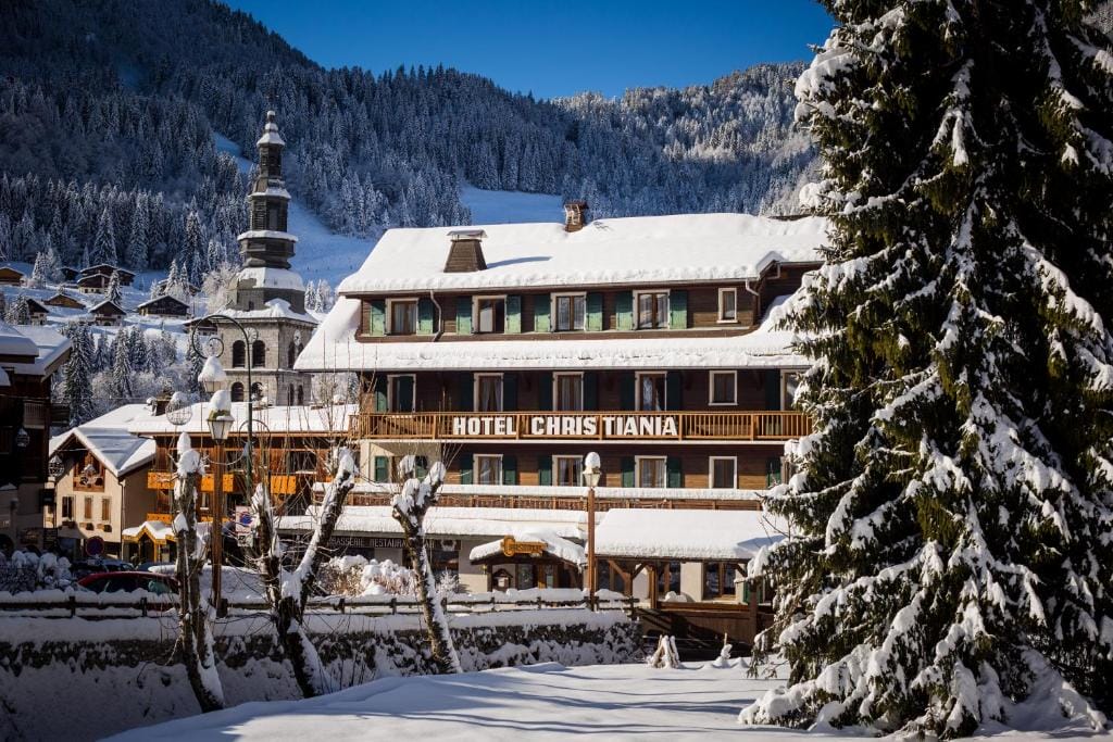 Le Cristiania, un des hôtels emblématiques de La Clusaz