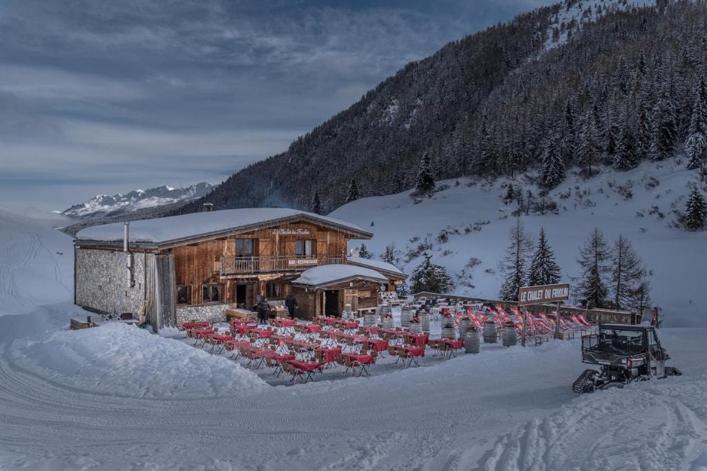 Chalet du Friolin, hôtel-restaurant d'altitude sur les pistes de Montchavin la Plagne