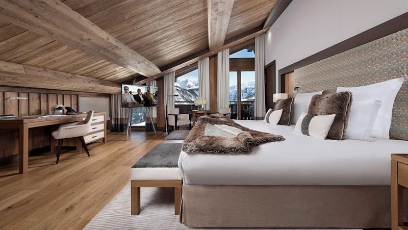 Chambre hôtel Barriere Les Neiges
