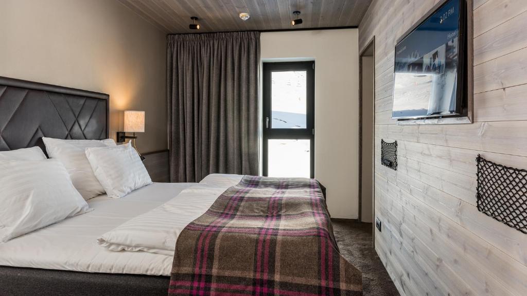 Chambre de l'hôtel Langley Tignes