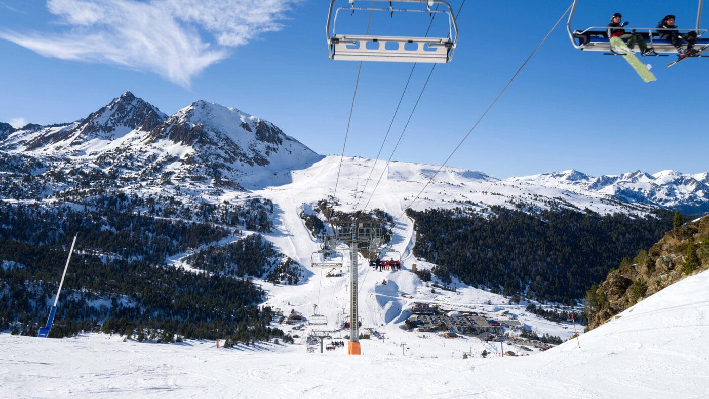 Granvalira est la grande station de ski la plus proche de Montpelier