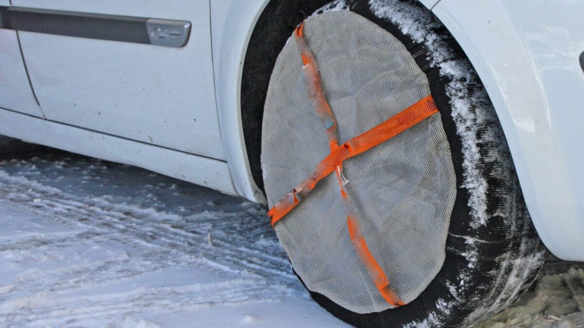 chaussette à neige