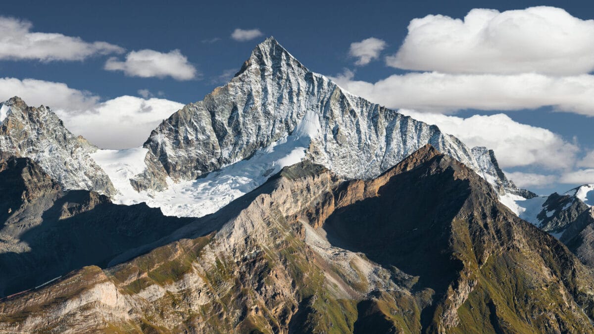 Le Weisshorn est un des plus hauts sommets des Alpes