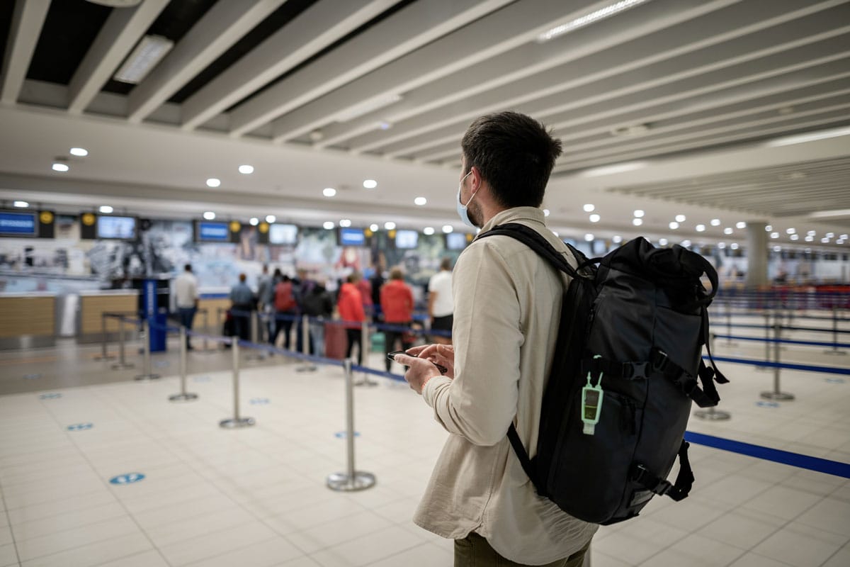 Enregistrement pour un vol en retard