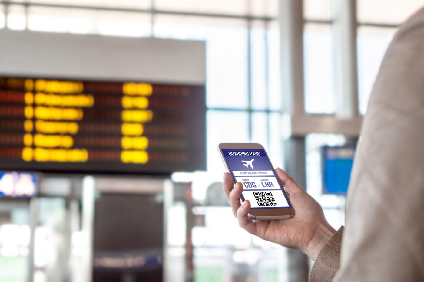 Enregistrement à l'éroport