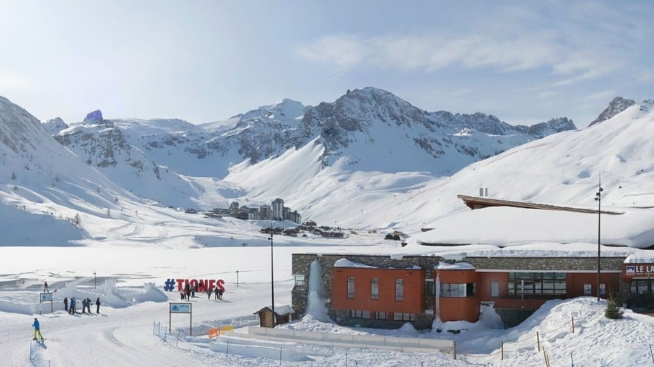 Tignes, grande station de ski française