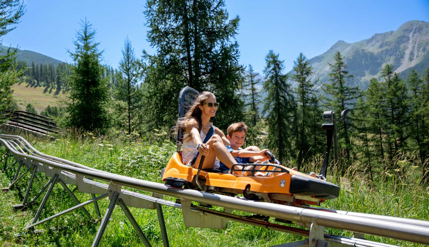 Luge d'été aux Orres
