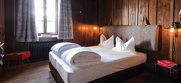Chambre du refuge du Montenvers