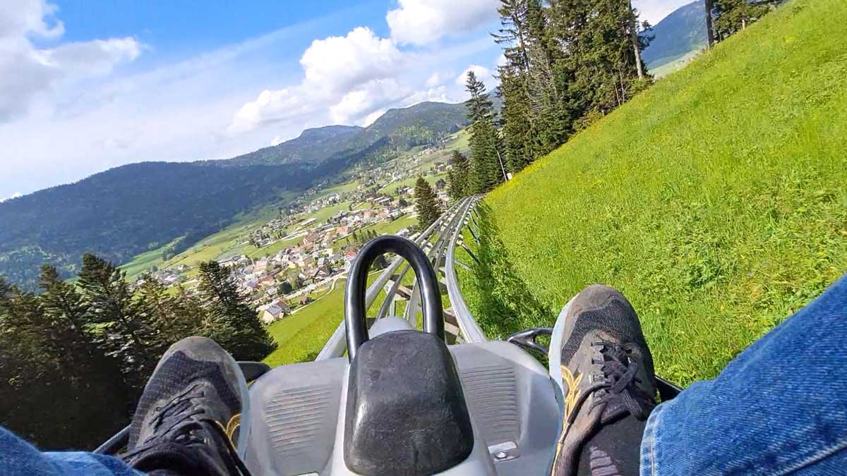 Luge d'été à Autrans