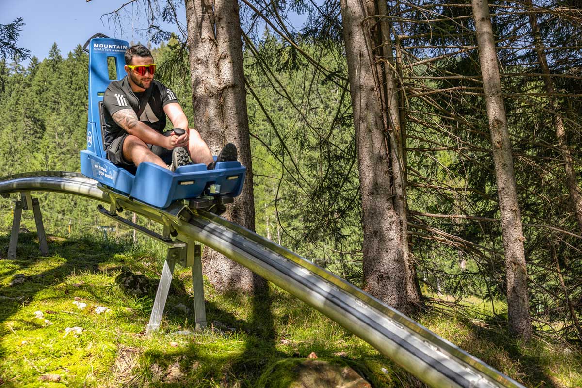 Luge d'été à Chamrousse