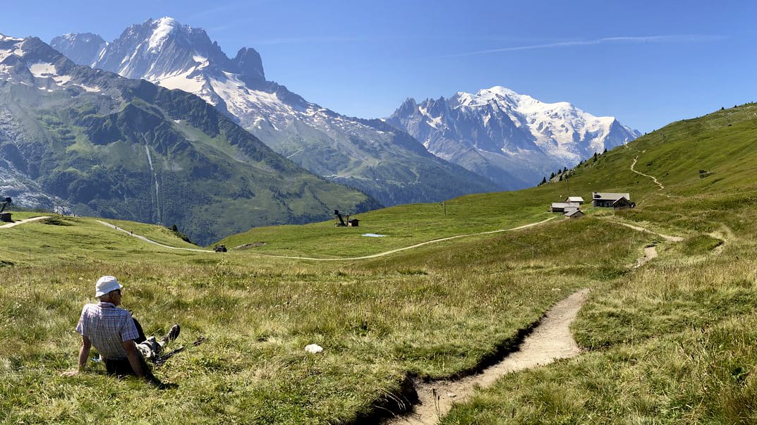 Vue panoramique depuis le domaine de Balme