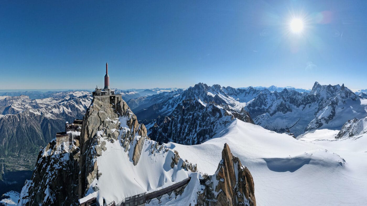 Chamonix et les glaciers en été