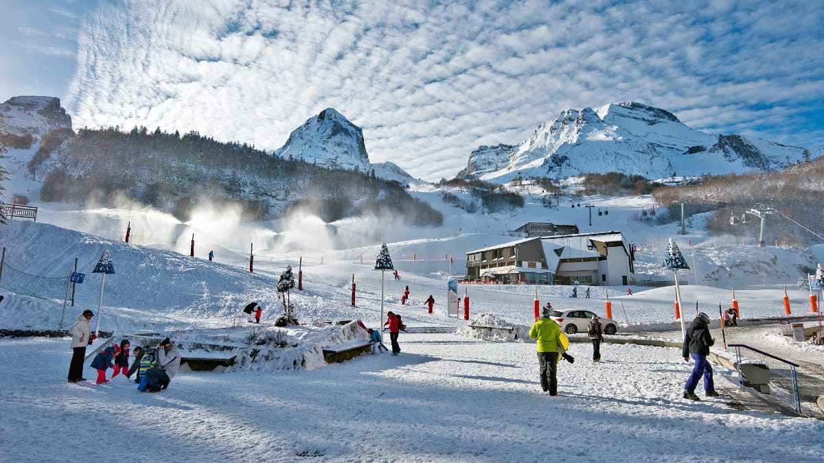 Gourette, station de ski proche de Bordeaux