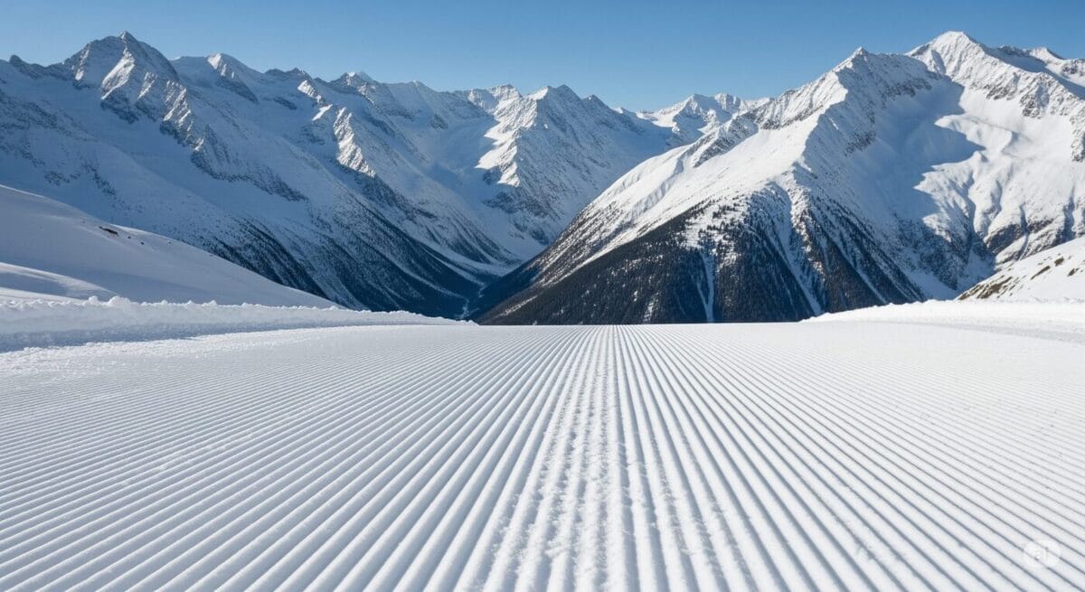 image ai piste de ski.