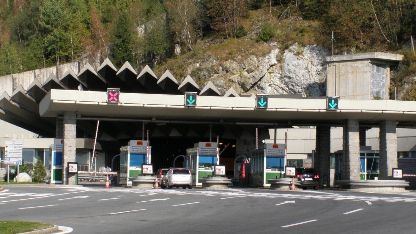 Le tunnel du Mont Blanc côté Chamonix